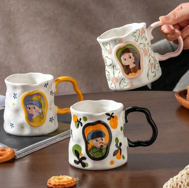 Mugs Céramique Irréguliers - Collection d'Artistes