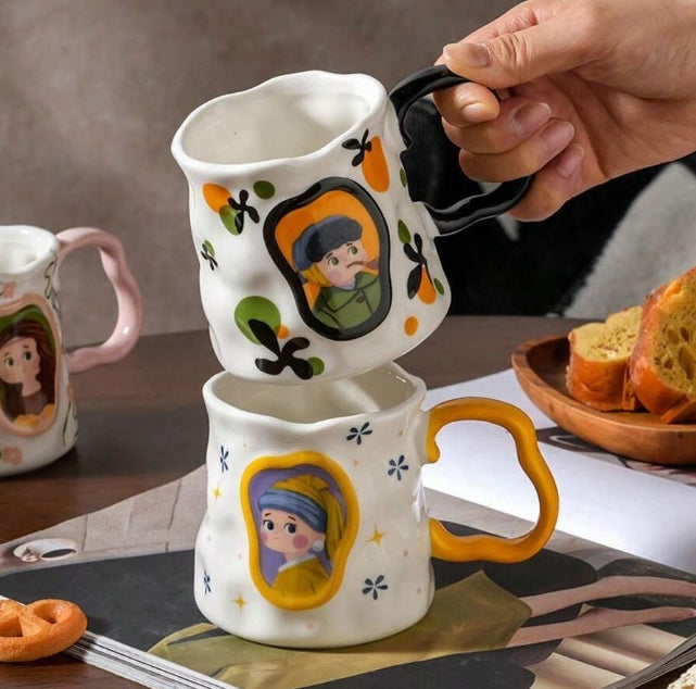 Mugs Céramique Irréguliers - Collection d'Artistes
