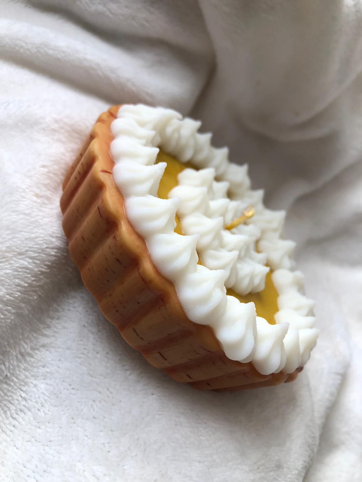 Bougie Tarte au Citron Meringuée | Bougie Gourmande | Bougie Leurre