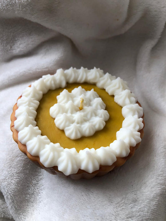 Bougie Tarte au Citron Meringuée | Bougie Gourmande | Bougie Leurre